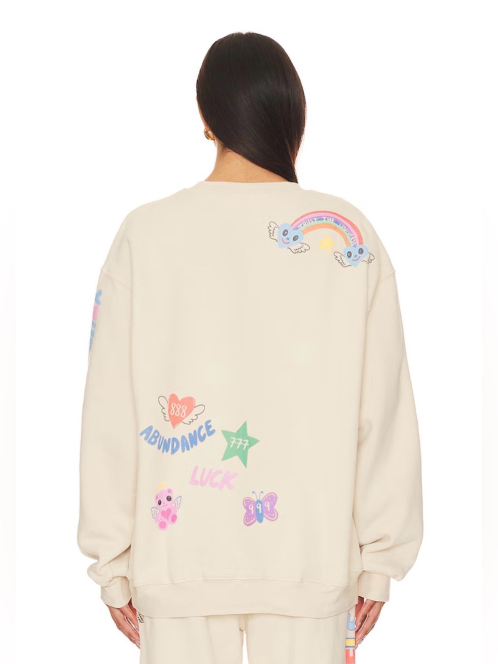 The Mayfair Group Angels All Around You Crewneck M/L sweatshirt ISCREAMCOLOUR - Picture 4 of 14